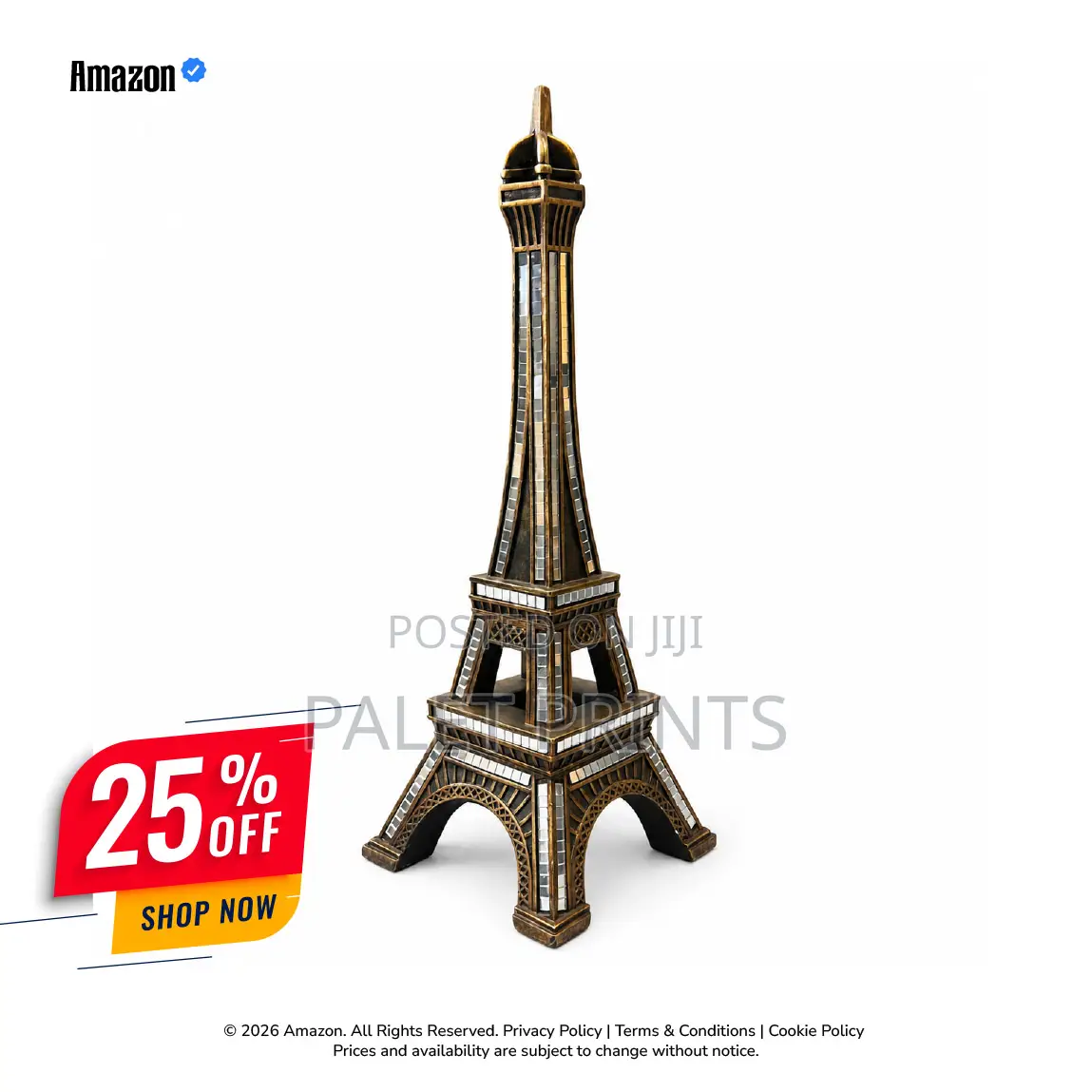 Eiffel Tower Office Decor