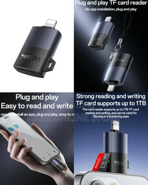 Yesido GS38 Lightning to TF Card Reader