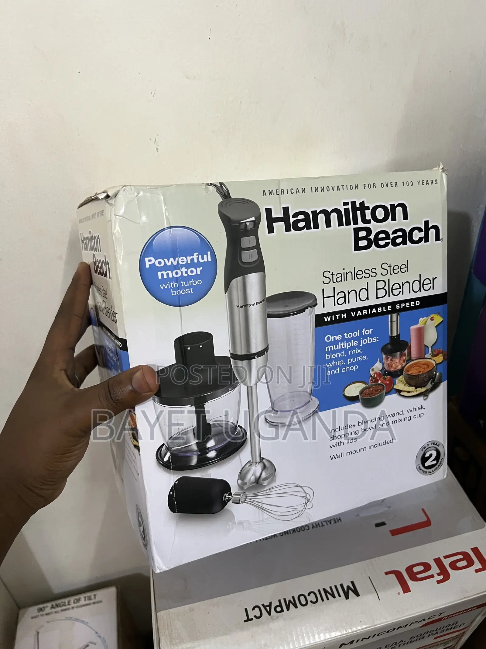Hamilton Beach 5-in-1 Stainless Steel Hand Blender