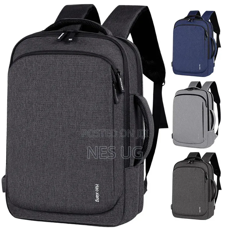Waterproof USB Anti-Theft Laptop Backpack Bag - Royal Blue