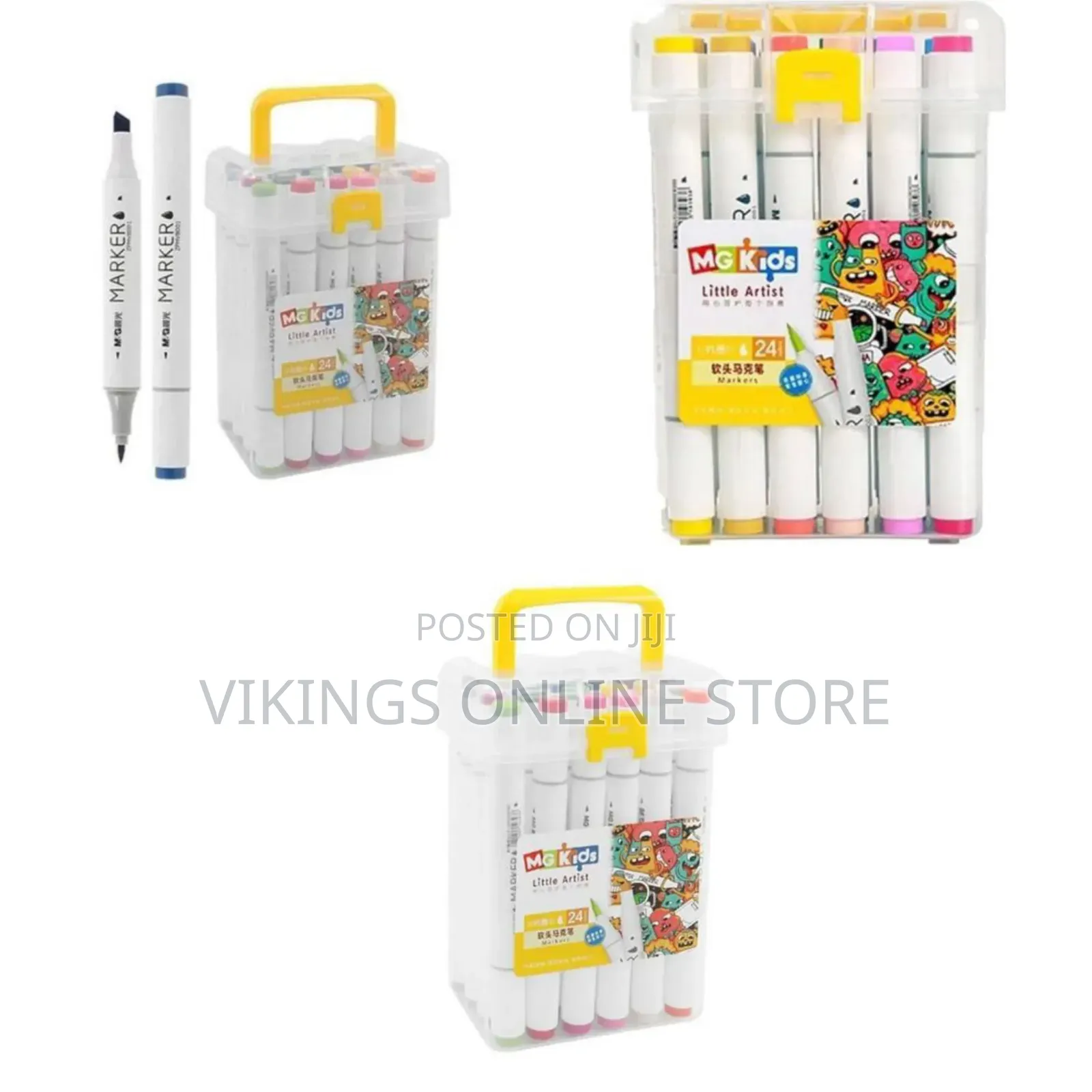 Arrolliant Double Tipped Alcohol Markers, Art Marker Set for Kids
