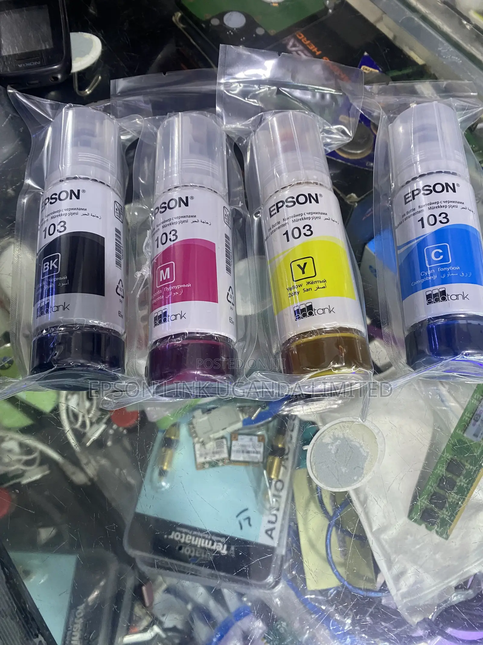 Inks and Printer Heads for Canon