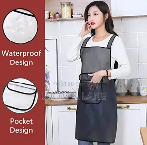 Transparent Waterproof Kitchen Apron