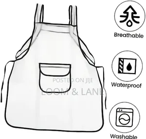 Transparent Waterproof Kitchen Apron