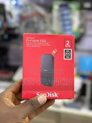 Sandisk Portable SSD 2tb Using Type-C