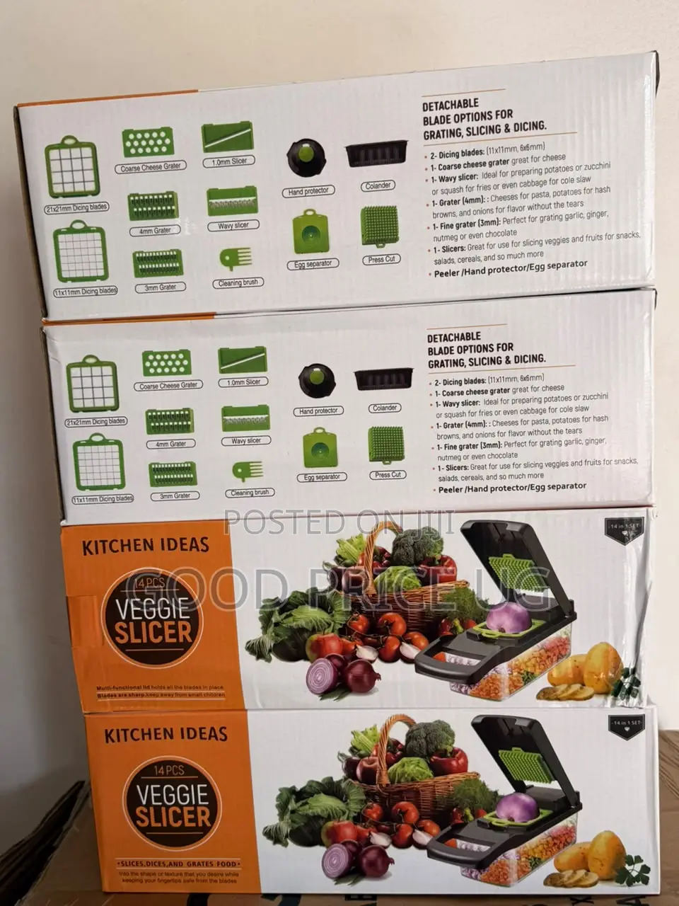 14 PCS Veggie Slicer