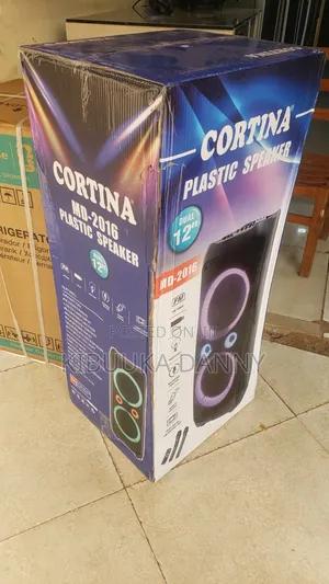 CORTINA MD 2016 Rechargeable Speaker DUAL 12