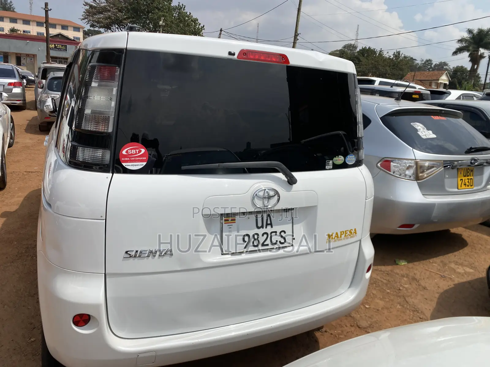 Toyota Sienta 2012 White