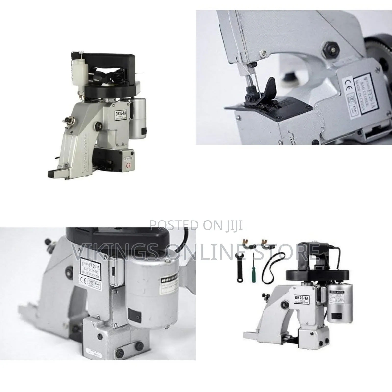 Industrial Portable Bag Sack Stitching Sewing Machine Combo