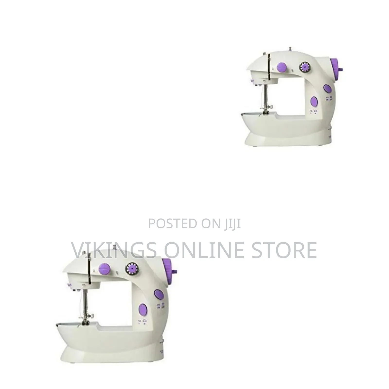 Sew Easy Mini Sewing Machine - White,Purple