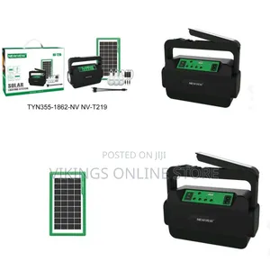 NV-T219 4500mAh Portable Solar Lighting System Designed for Off-Grid