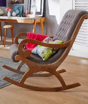 Turfed Back Executive Rocking Chair