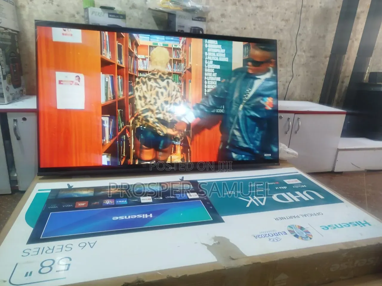 58 Inches Frameless Digital Smart With Inbuilt Decoder Hisense