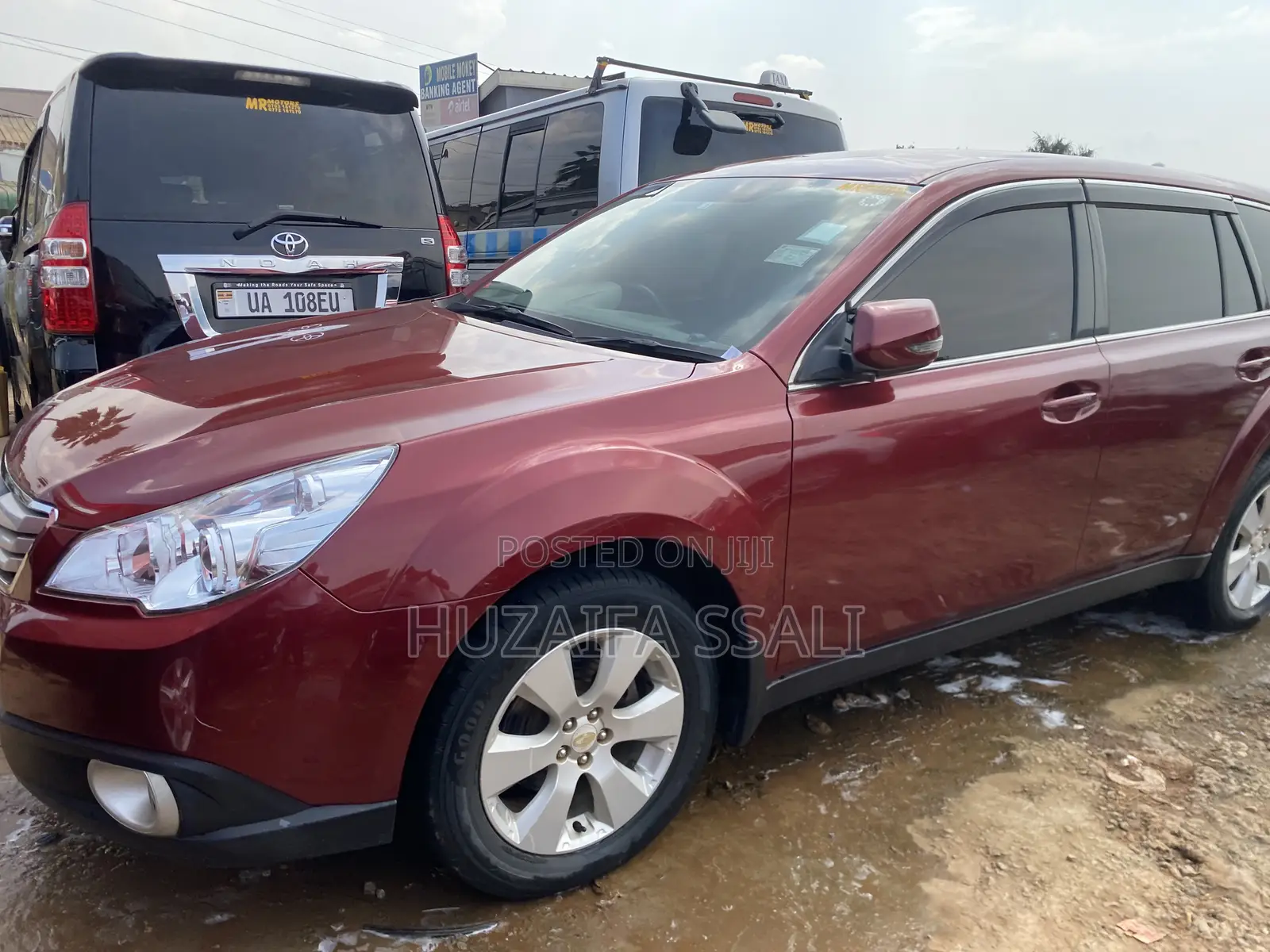Subaru Outback 2011 Red