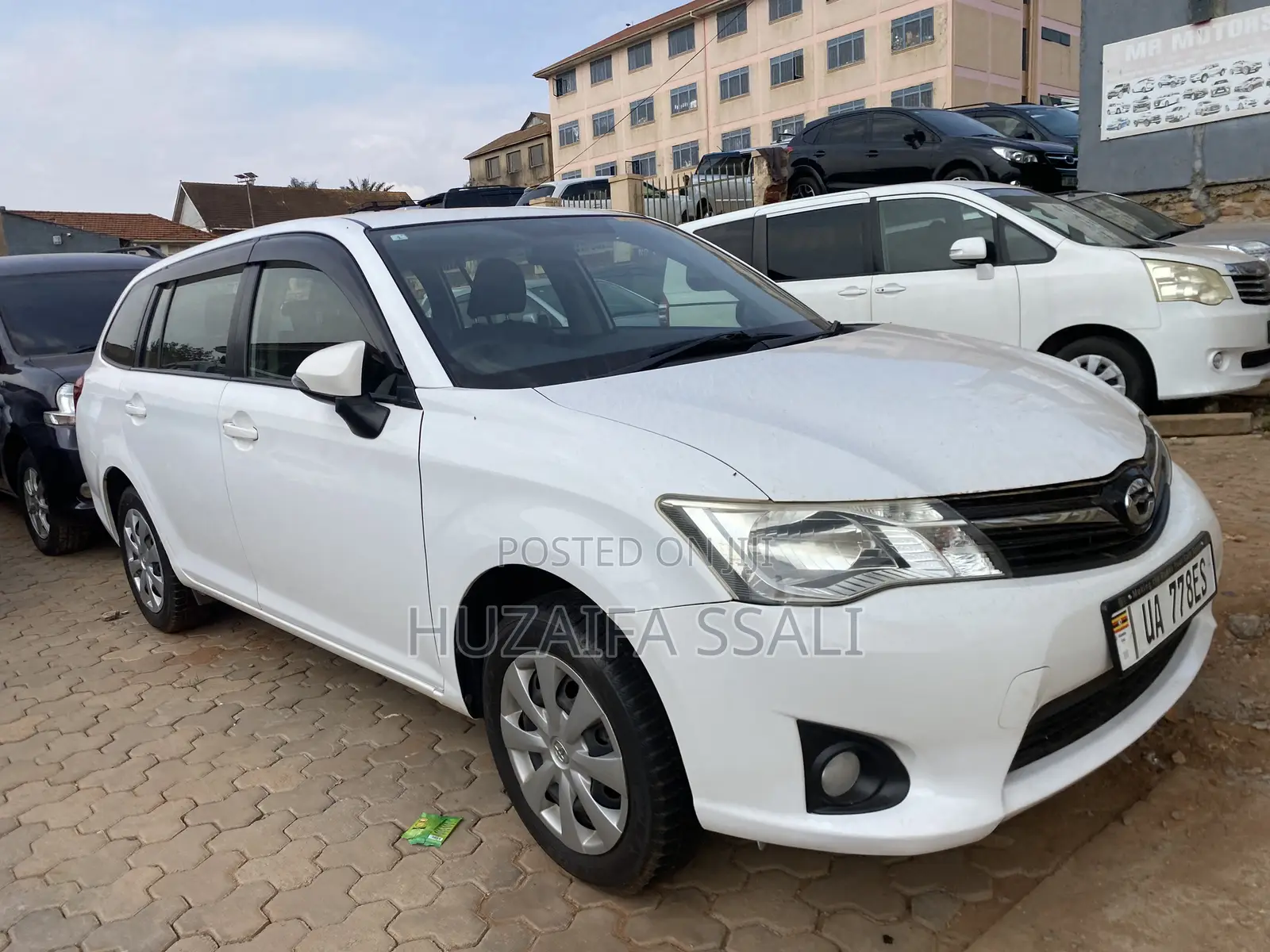 Toyota Corolla Fielder 2015 White