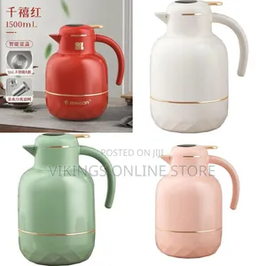 1.5 Litres Thermal Coffee Carafe, Stainless Steel Tea Flask for Hot