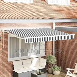 Retractable Awning for Patio Waterproof Cover| Outdoor Patio Canopy