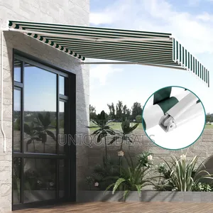 Retractable Folding Arm Awning Canopy Sunshade 3Mx2.5M