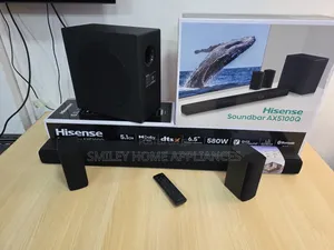 Hisense AX5100 Brand New Wireless 5.1 Channel Soundbar at Discount