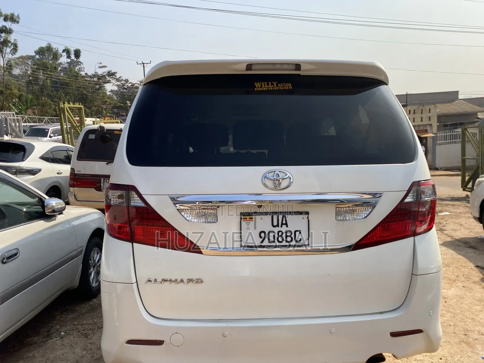 Toyota Alphard 2012 White
