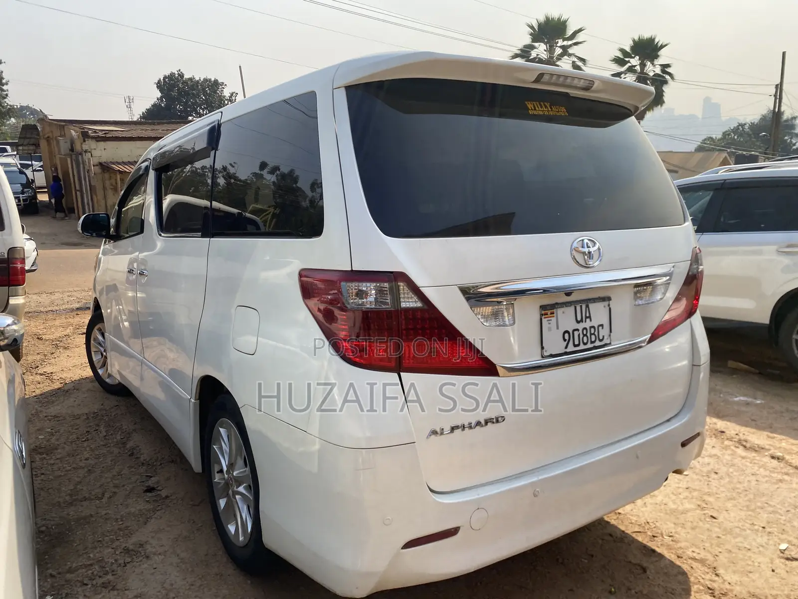 Toyota Alphard 2012 White