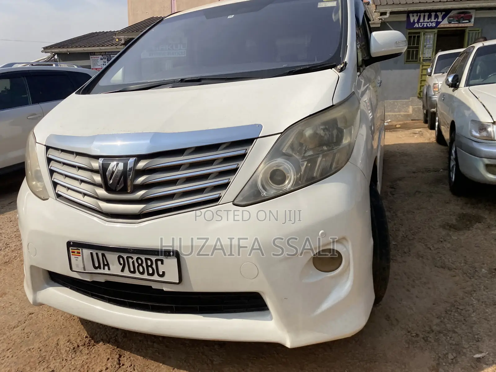 Toyota Alphard 2012 White