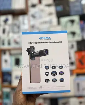 APEXEL 9 in 1 Phone Lens Kit - 22x Telephoto Lens