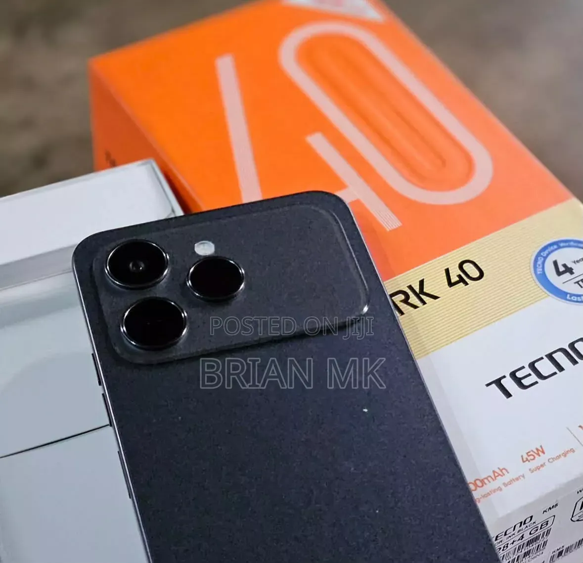 New Tecno Spark 40 256 GB Purple