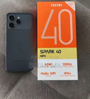 New Tecno Spark 40 256 GB Purple