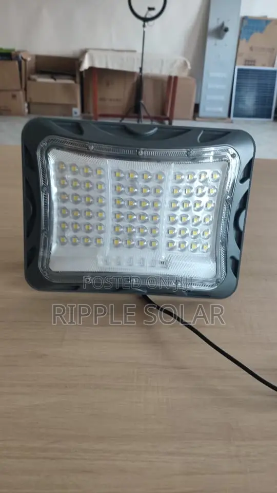 300W Solar Flood Light 20W Panel Remote IP65