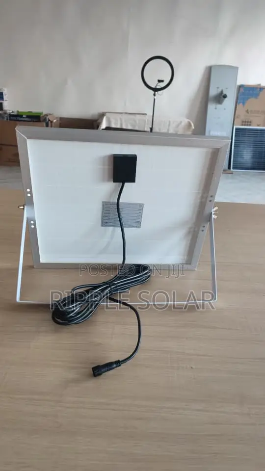 300W Solar Flood Light 20W Panel Remote IP65