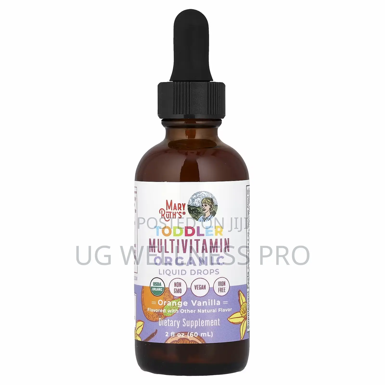 MaryRuth’s Organic Toddler Multivitamin Liquid Drops 1-3 Years 60ml
