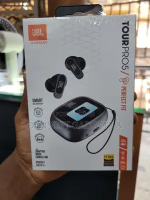 JBL Tour Pro 5 – Earbuds Adaptive ANC, Hi-Res Audio, 30H Battery