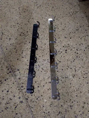 Towel Hooks Black and Silver Good Quality (All Types)