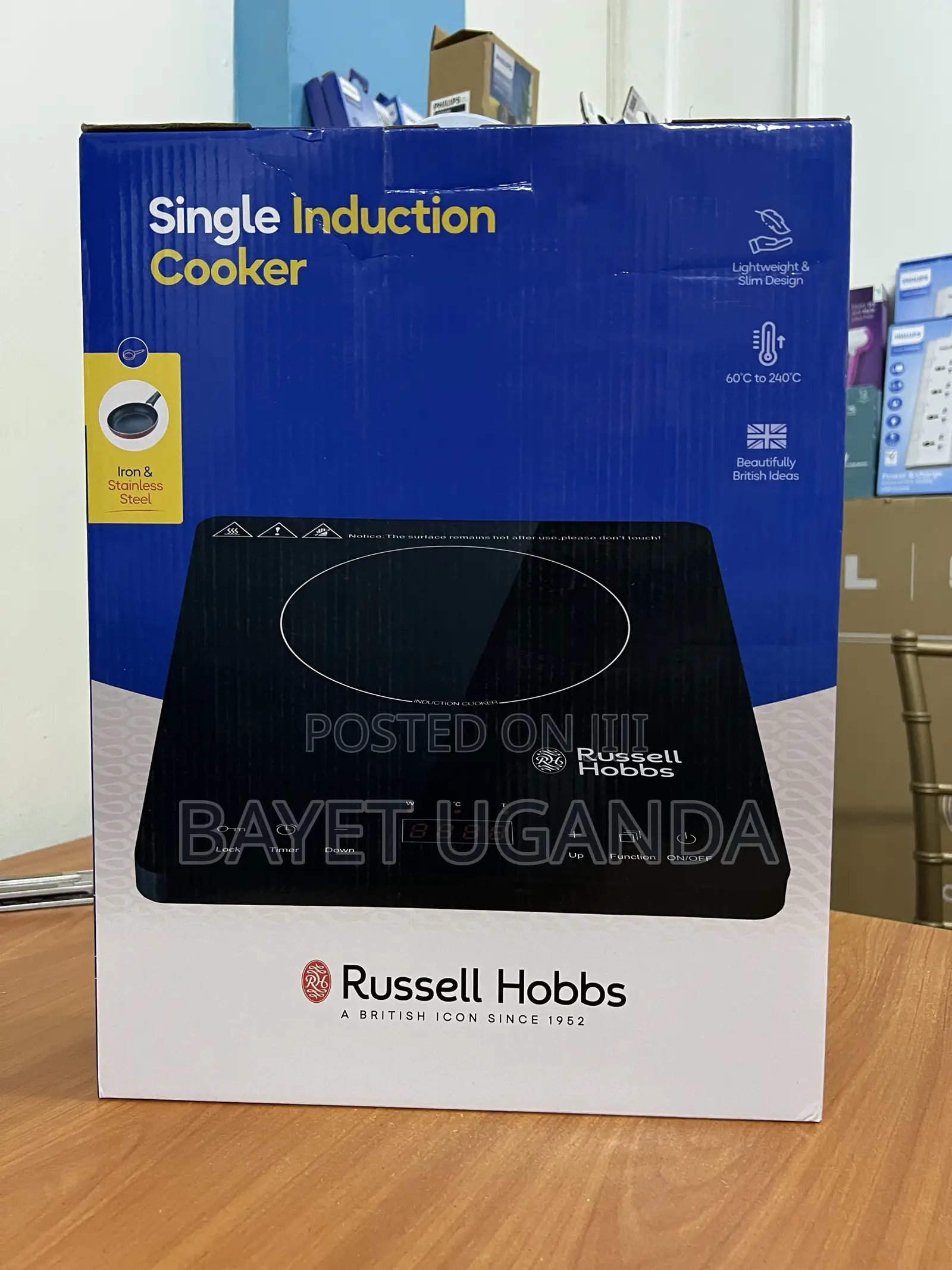 Russell Hobbs T2 Single Induction Cooktop