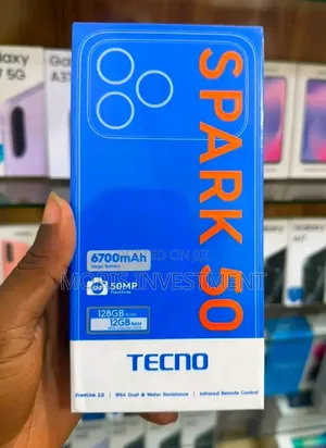 New Tecno Spark 50 128 GB Pink