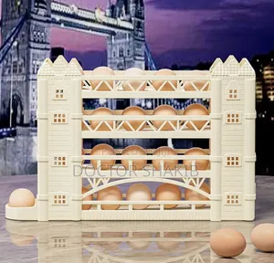 4-Tier Gravity-Fed Egg Dispenser