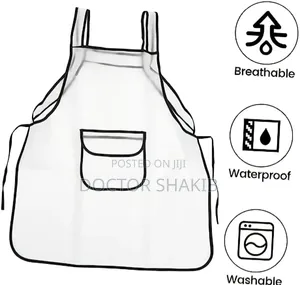 Transparent Waterproof Kitchen Apron