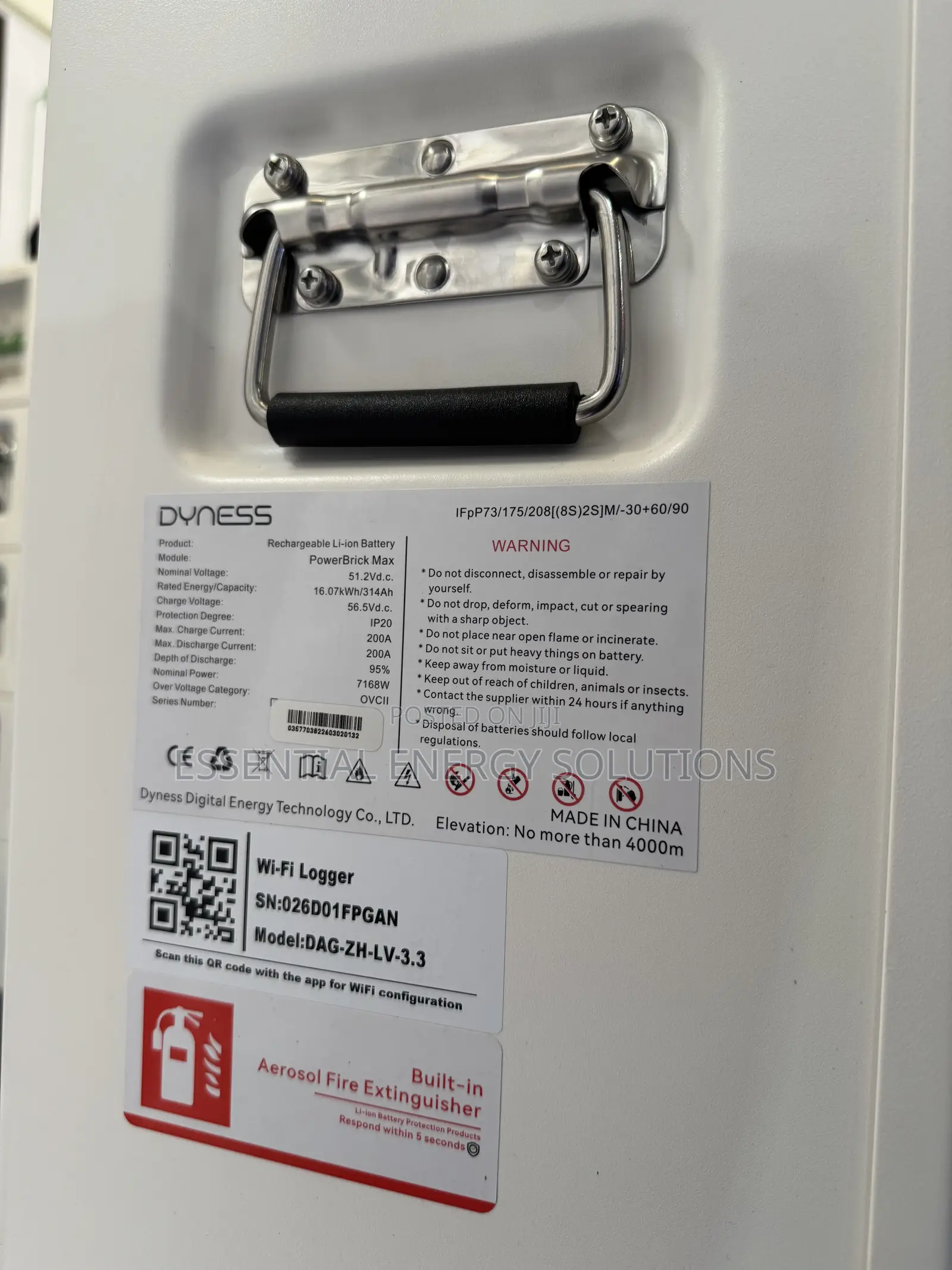 16kwh 48v Dyness Lithium Phosphate Battery