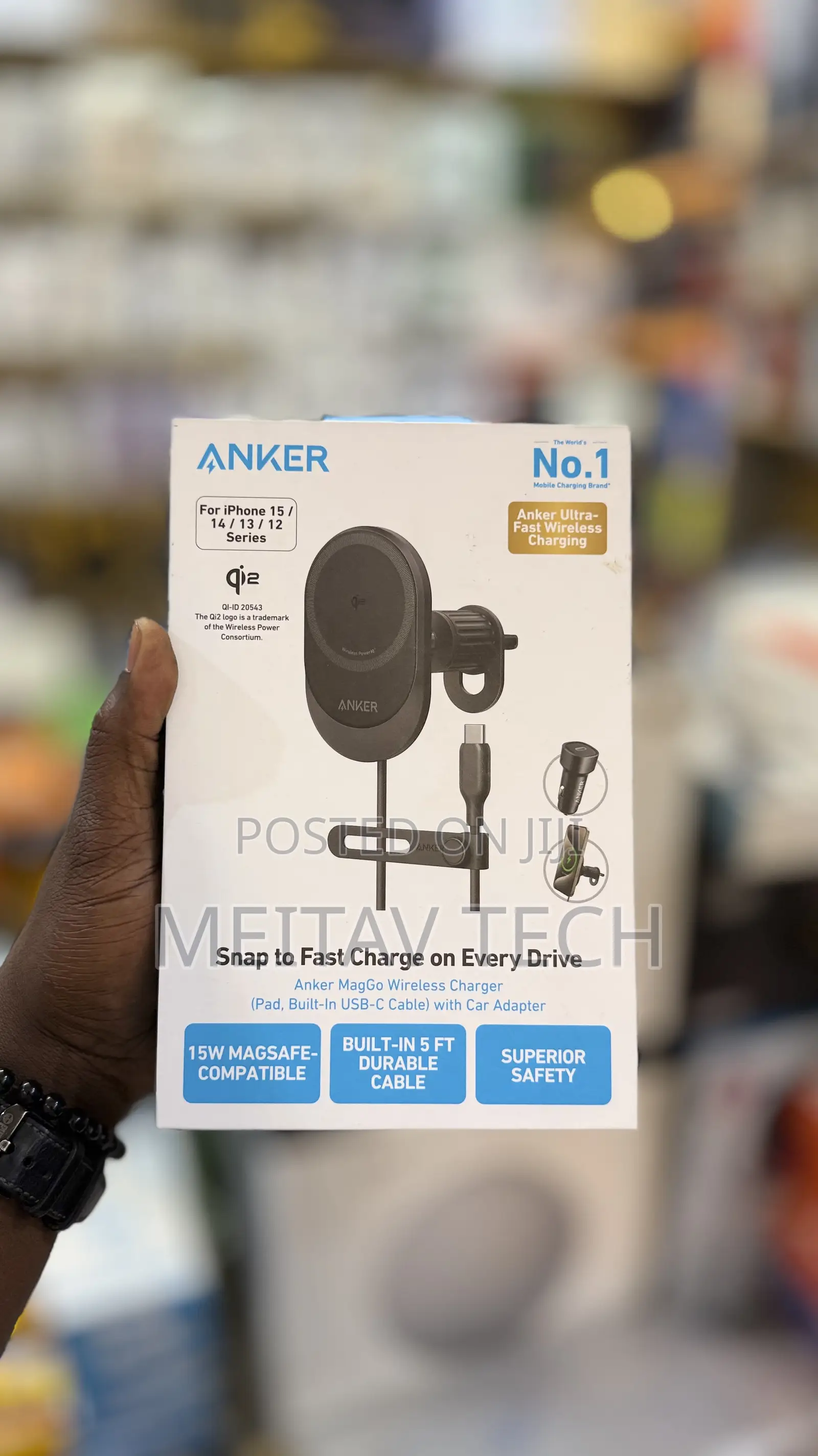 Anker Magsafe Wireless Car Charger