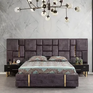 5by6 Square Bottom Bed With Two Bedside Drawer