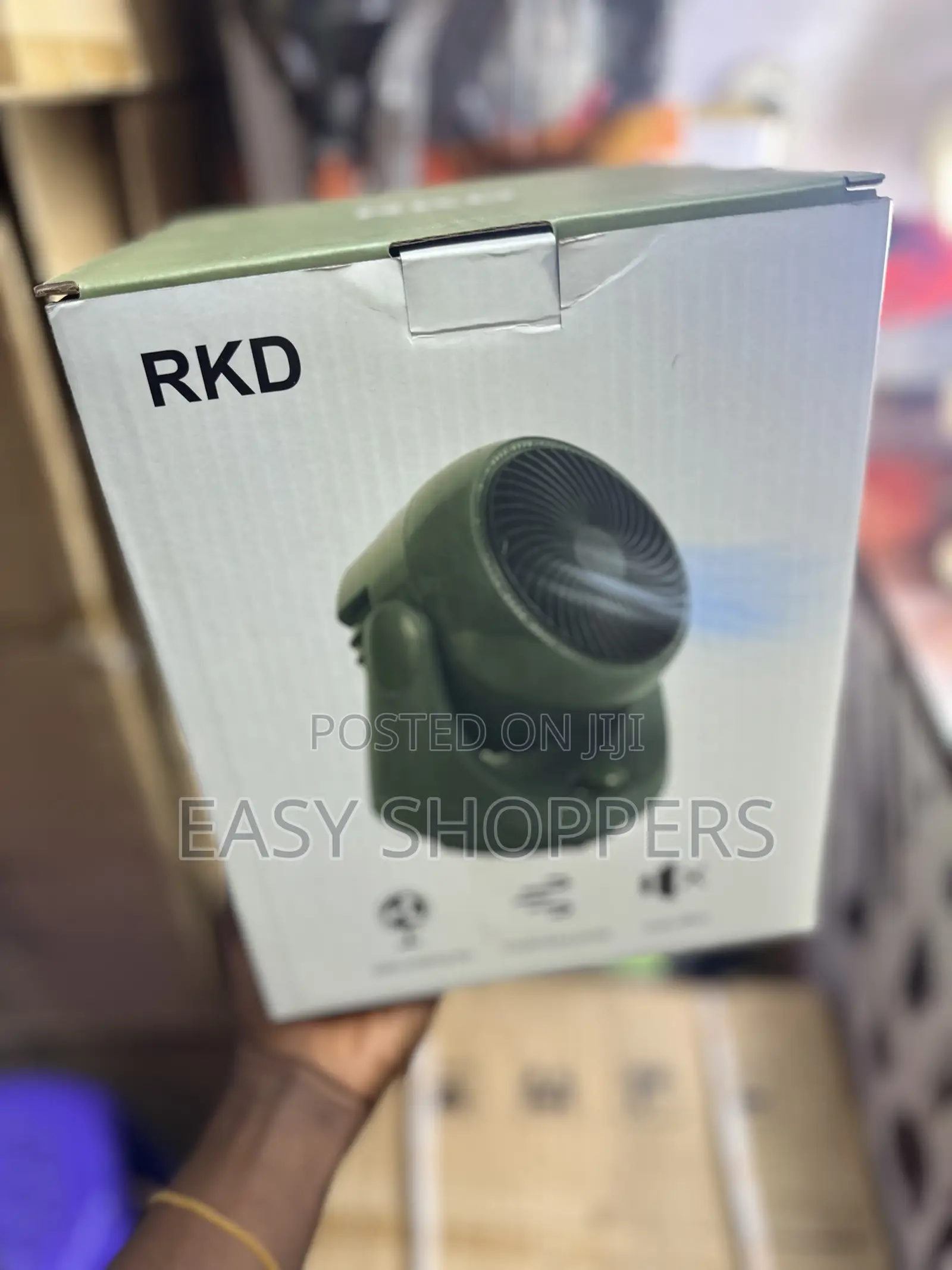 Electric Rotating Circulation Fan Desktop Air Circulator