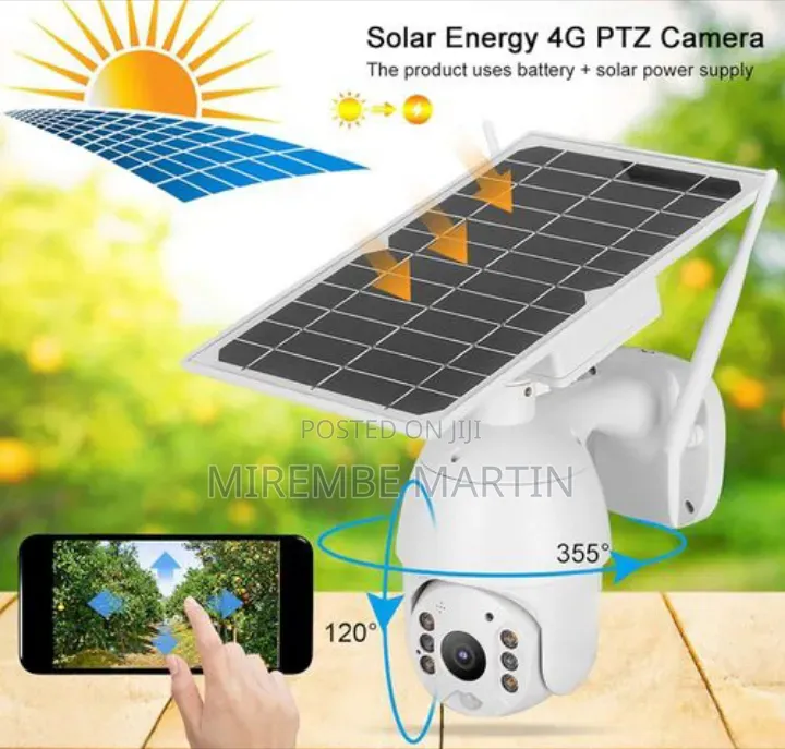 Solar Security Camera, Wireless Outdoor Camera, 4MP 4G SIM Card WiFi