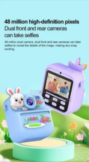 Instant Print Children Camera, Digital Camera With Printing