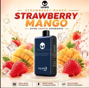 Waka Blade Strawberry Mango 50000 Puffs Disposable Vape in Kampala
