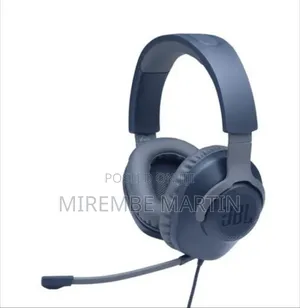 JBL Quantum 100 Wired Over Ear Gaming Headphones With Mic, 40mm