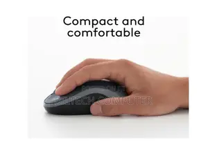 Logitech M185 Compact Ambidextrous 2.4 GHz Wireless Mouse - Swift Grey