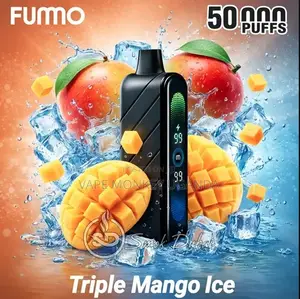 Fumo Nova 50,000 Puffs Tripple Mango Ice 20MG Disposable Vape
