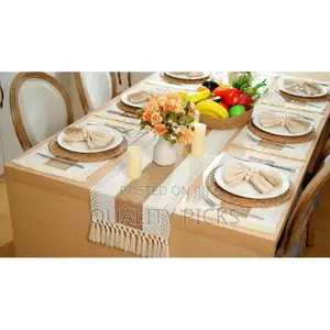 Non-Slip Washable Kitchen Dining Table Mats Decor