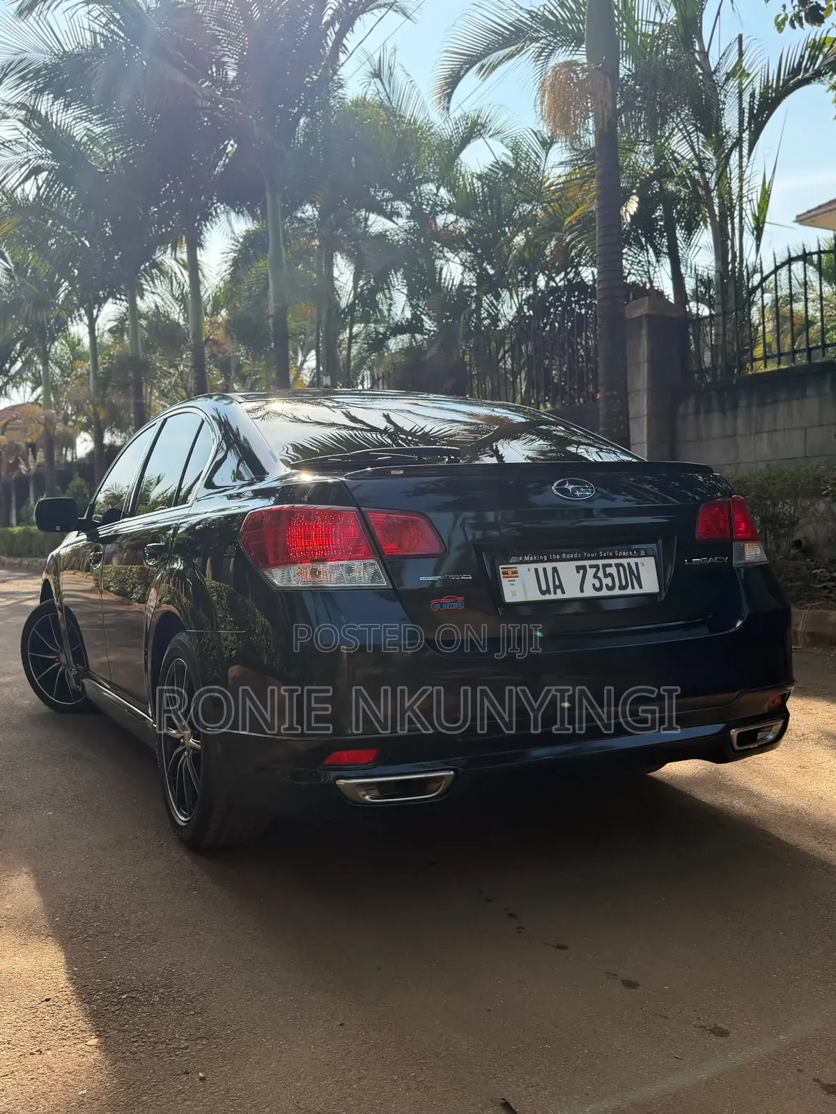 Subaru Legacy 2012 Black